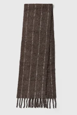 Alpaca Wool Blend Scarf - One Size