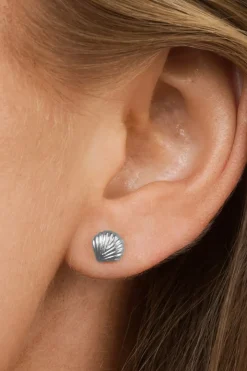 Ane-Seashell stud earrings - One size