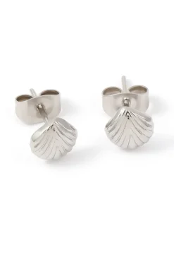 Ane-Seashell stud earrings - One size