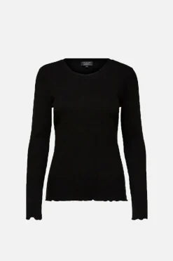 Anna ls crew neck tee