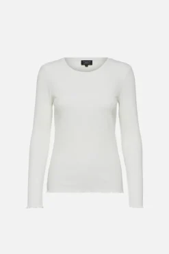 Anna ls crew neck tee
