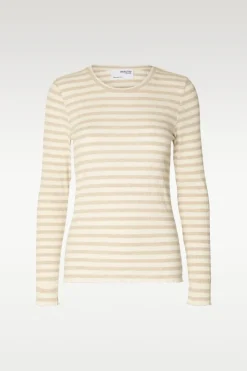 Anna ls crew neck tee