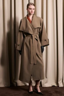 Atari oversized trenchcoat