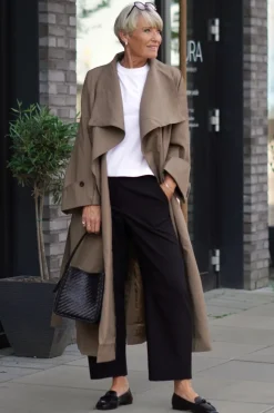Atari oversized trenchcoat