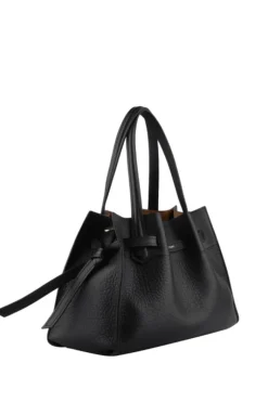Blossom Cowhide leather large size satchel - Onesize