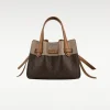 Blossom Cowhide leather medium satchel bag - Onesize