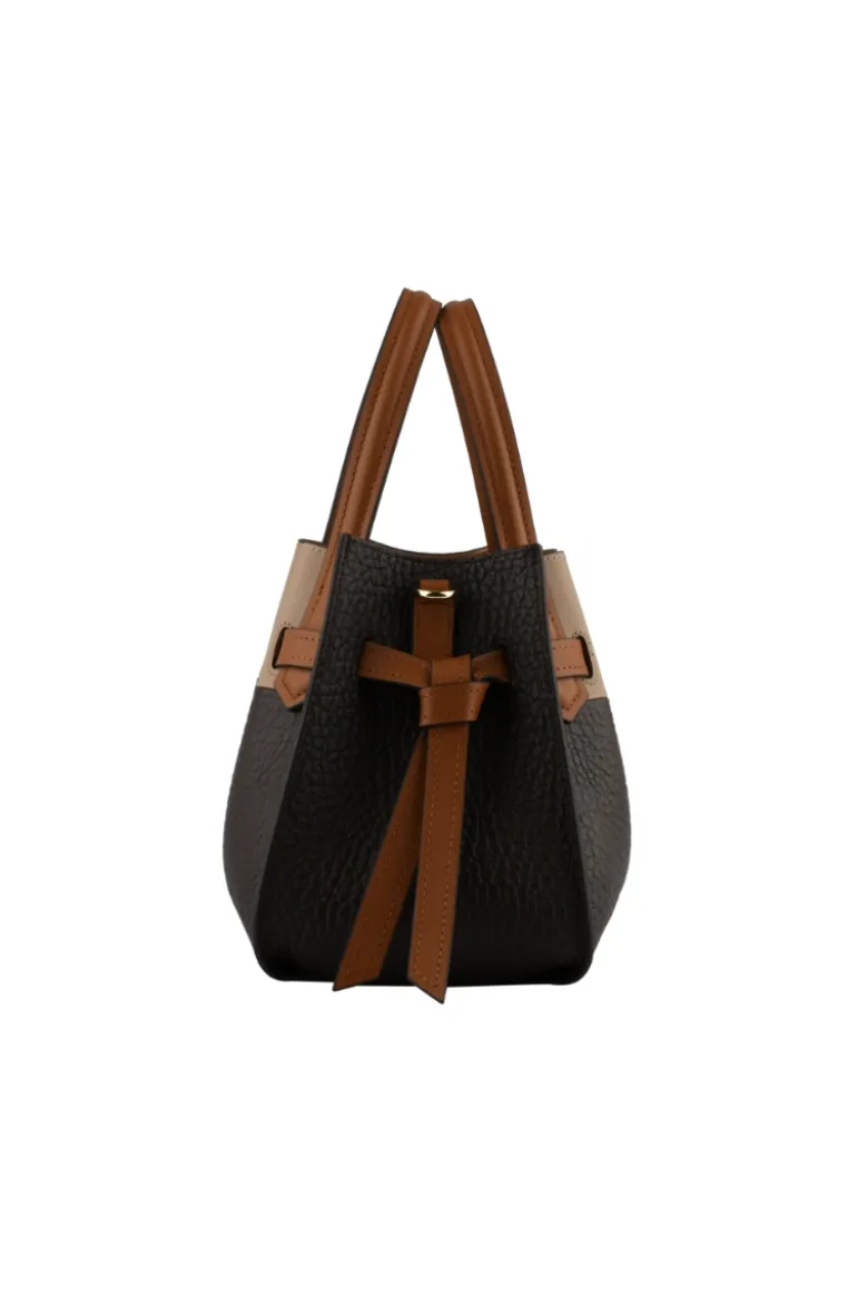Blossom Cowhide leather medium satchel bag - Onesize