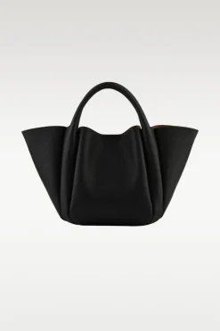 Citrouil Cowhide leather satchel bag - Onesize
