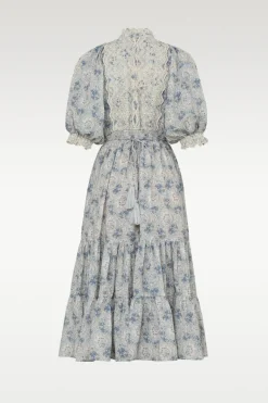 Cotten Slub Midi Dress