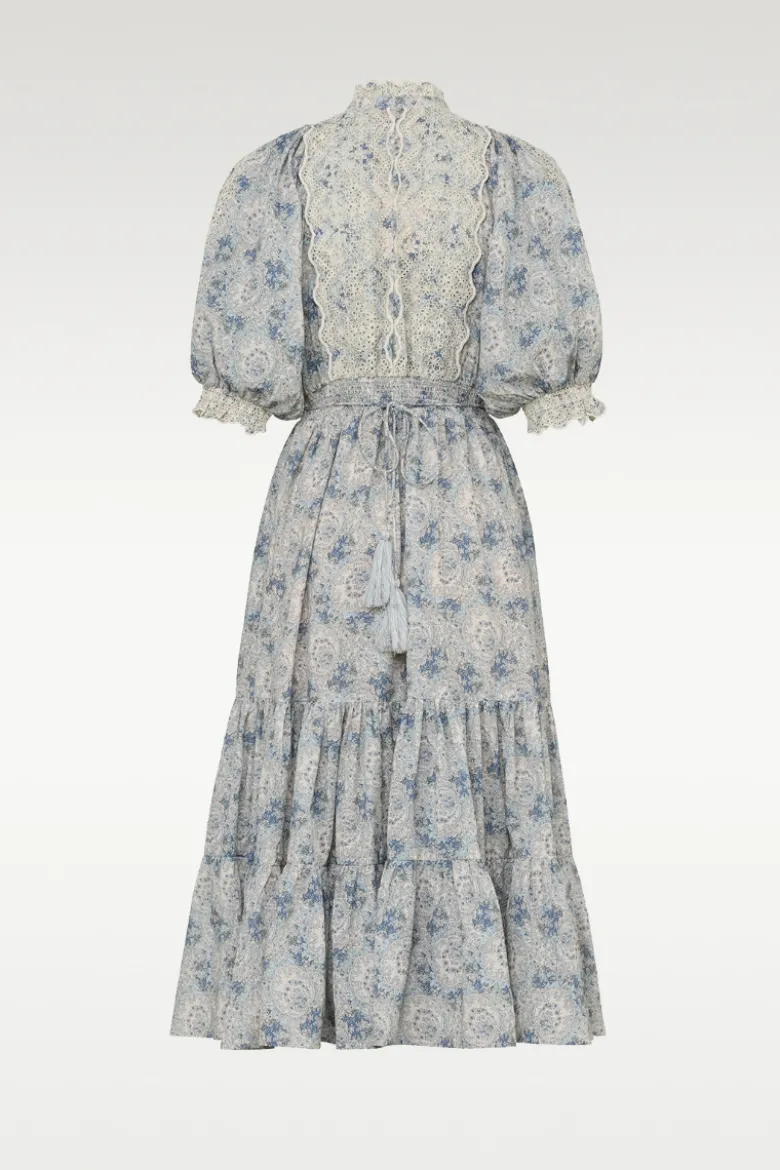 Cotten Slub Midi Dress