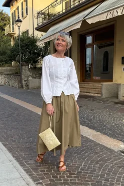 Daija Poplin Skirt