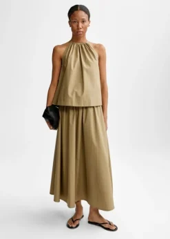 Daija Poplin Skirt