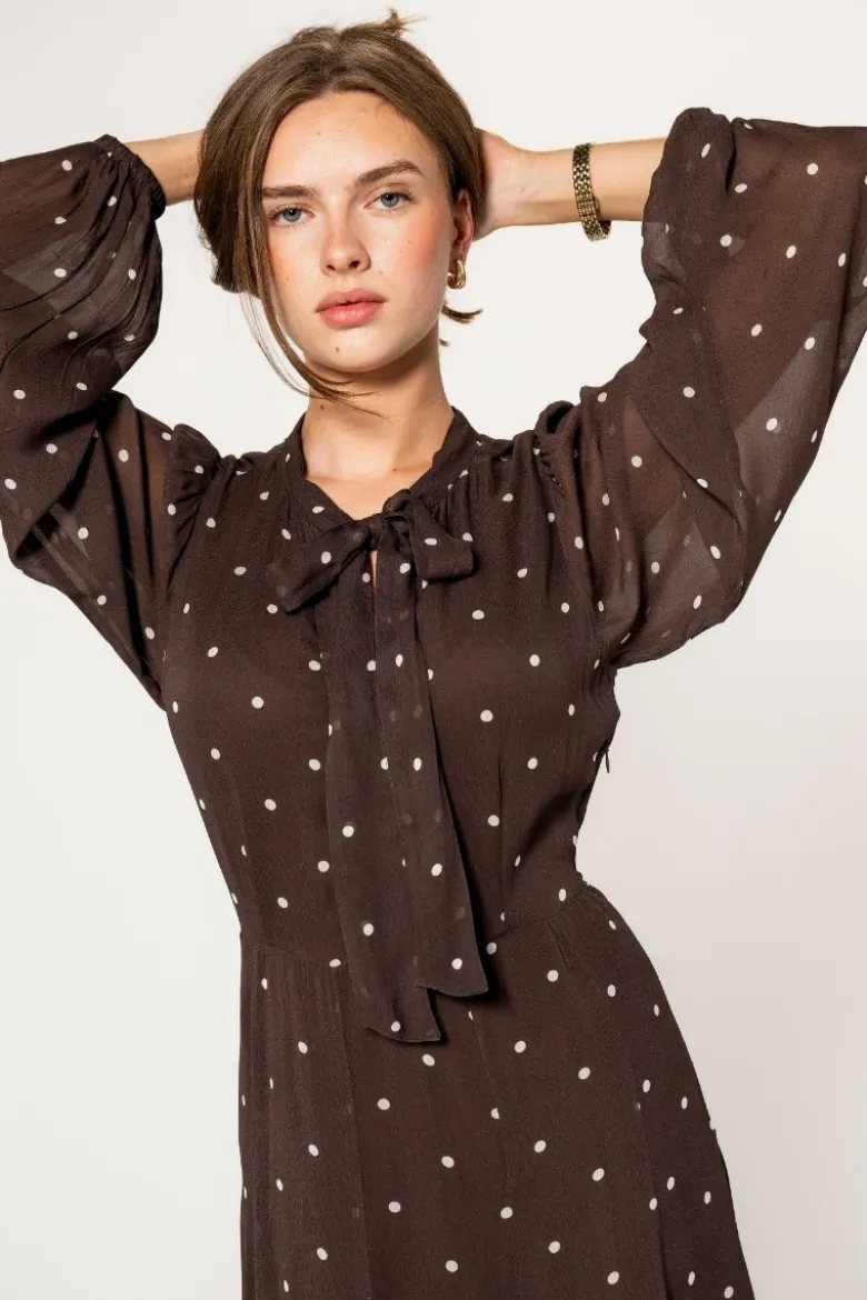 Daniella Dress French Dot