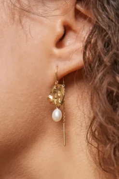 Earring, Kai Pearl - Onesize