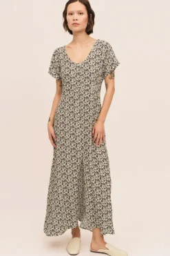 Ellen SS Long Dress