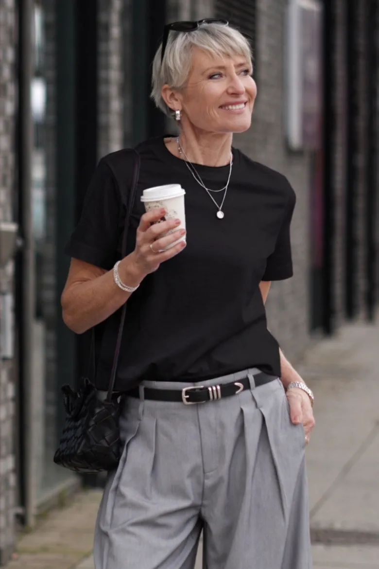 Essential ss boxy tee