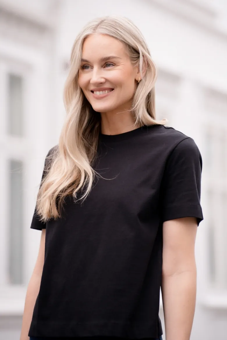 Essential ss boxy tee