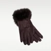 Exclusive hansker m/fuskepels - Onesize