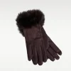 Exclusive hansker m/fuskepels - onesize