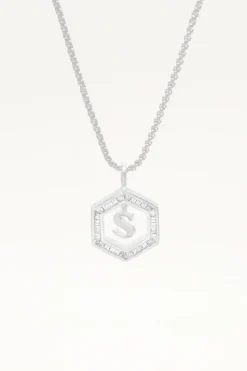 Floating Letter Necklace