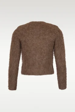 Hairy Knit Jacket