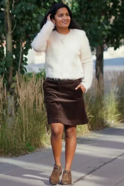 Hairy Knit Jacket