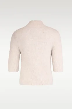 Hairy Knit Turtleneck