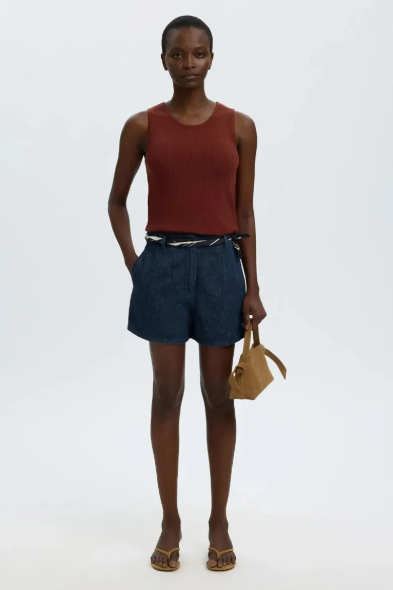Hanny hw mini denim shorts