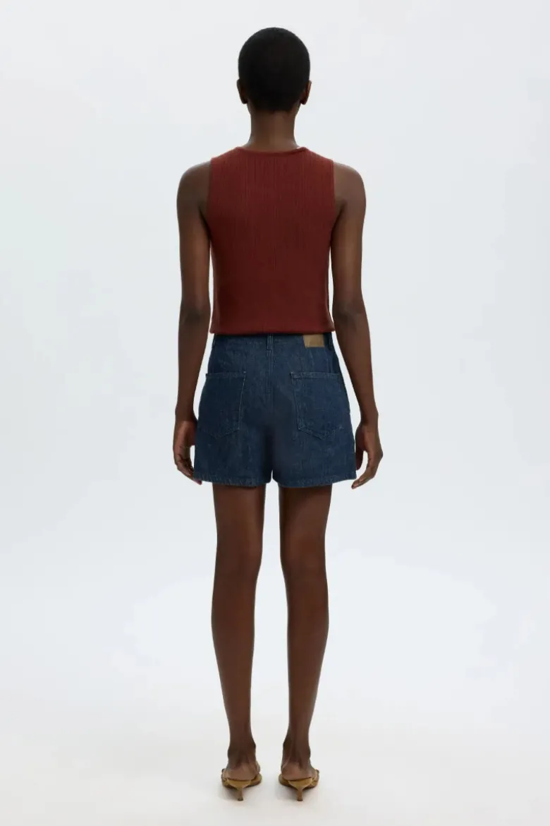 Hanny hw mini denim shorts