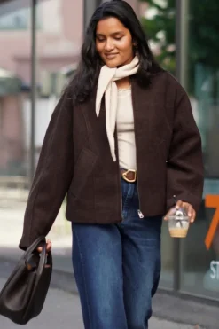 Jacqueline wool blend jacket