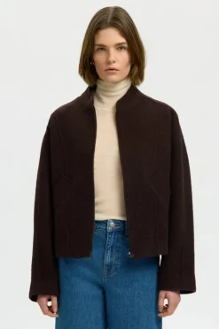Jacqueline wool blend jacket