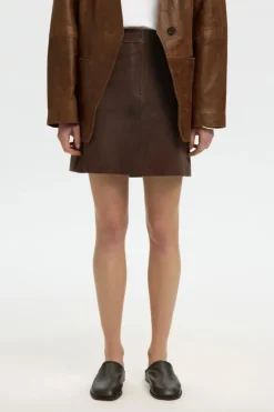 Kaya mw suede skirt