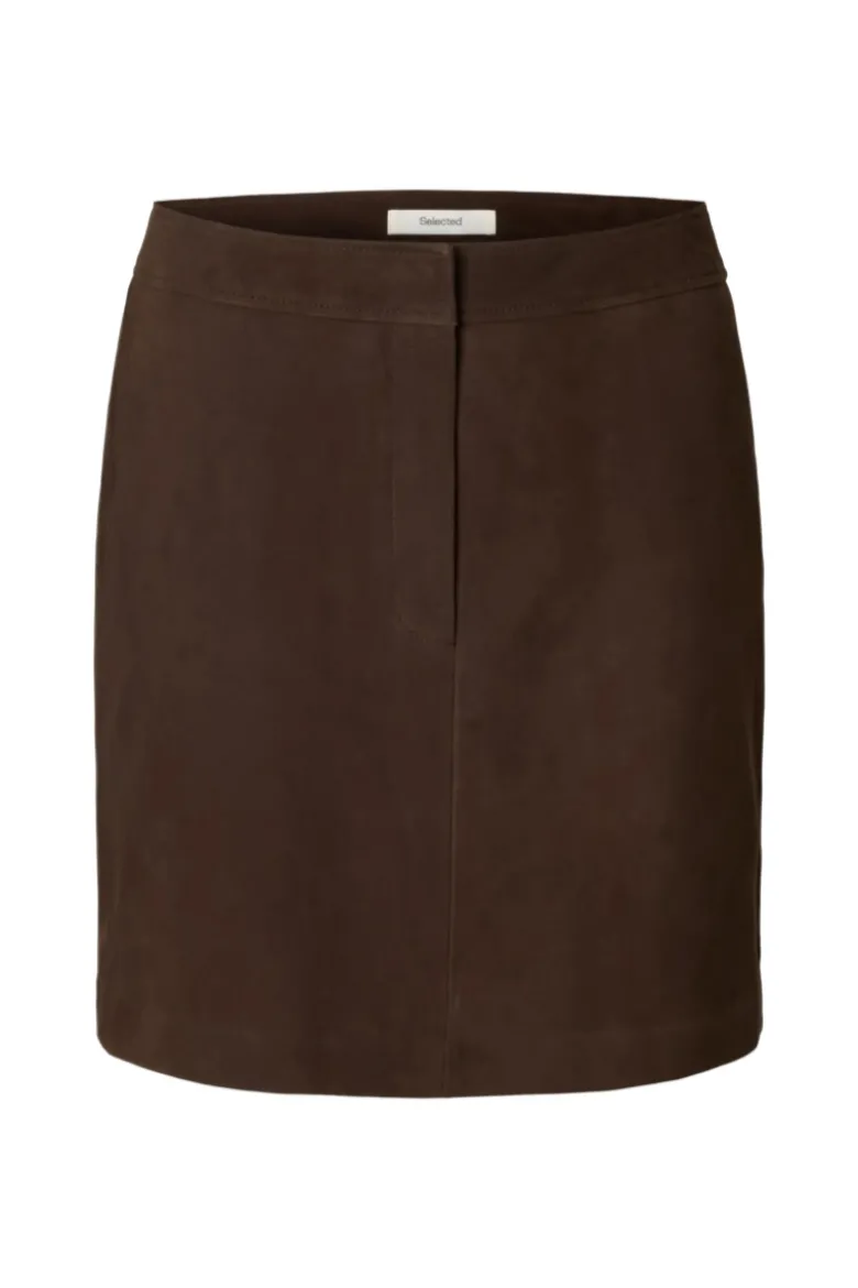 Kaya mw suede skirt