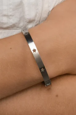 Leia - Star Bangle Braclet - One size