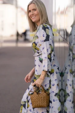 Linen Button-Down Dress