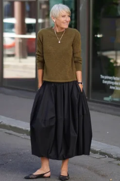 Lulu new ls knit o-neck