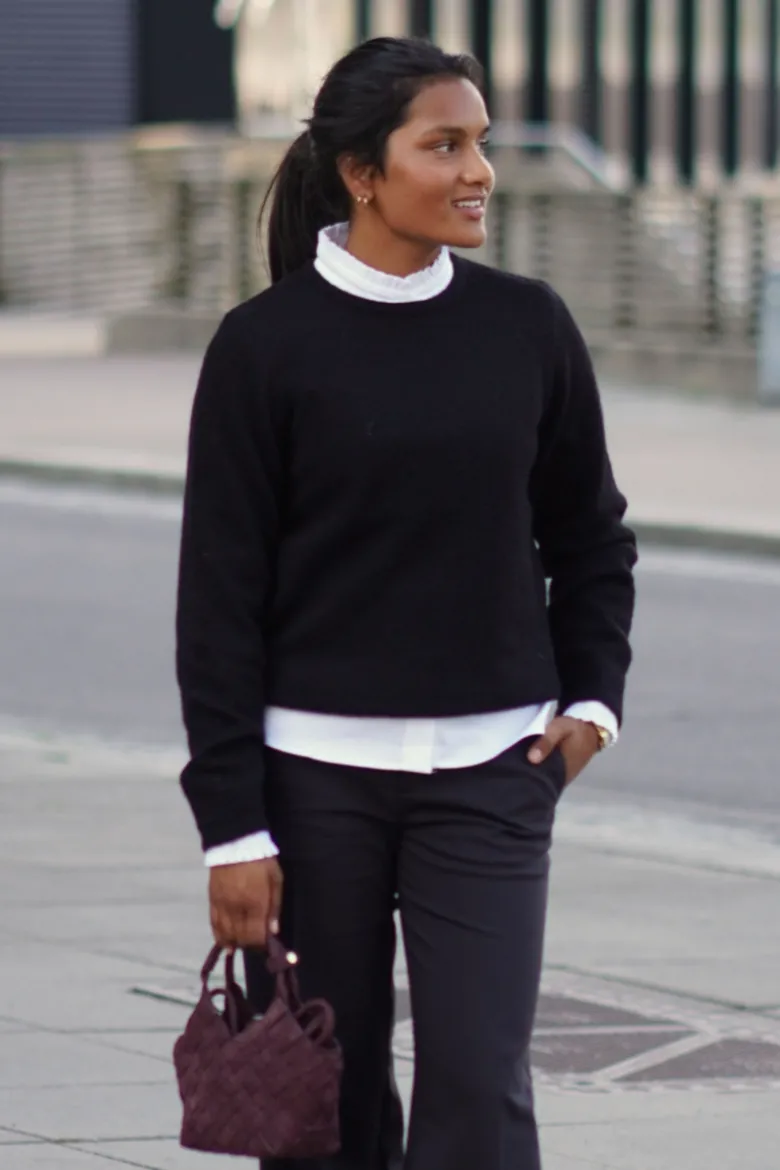 Lulu new ls knit o-neck