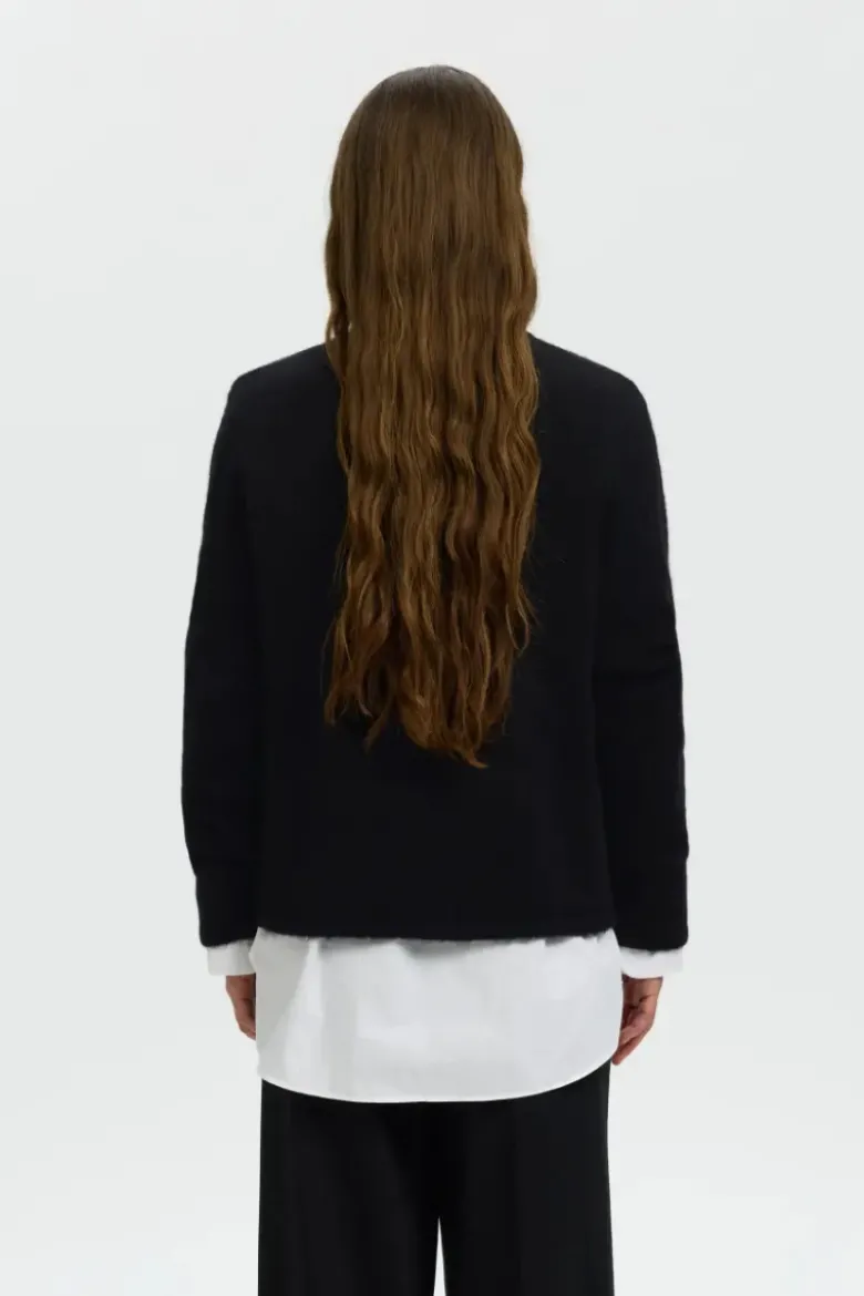Lulu new ls knit o-neck