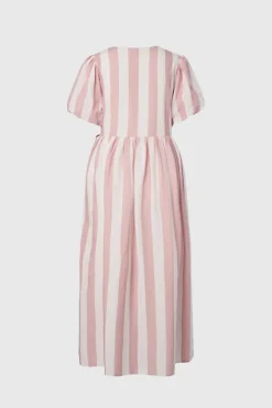 Maruma ss long wrap dress