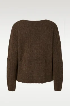 Mellis ls alpaca blend knit cardigan