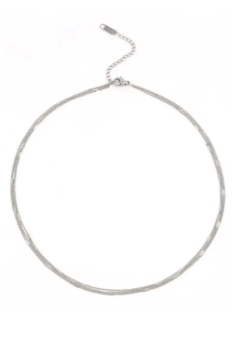 Mika- Mulit Chain necklace - One size