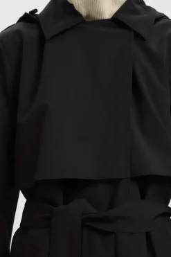 New aline tech trenchcoat