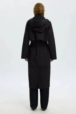 New aline tech trenchcoat