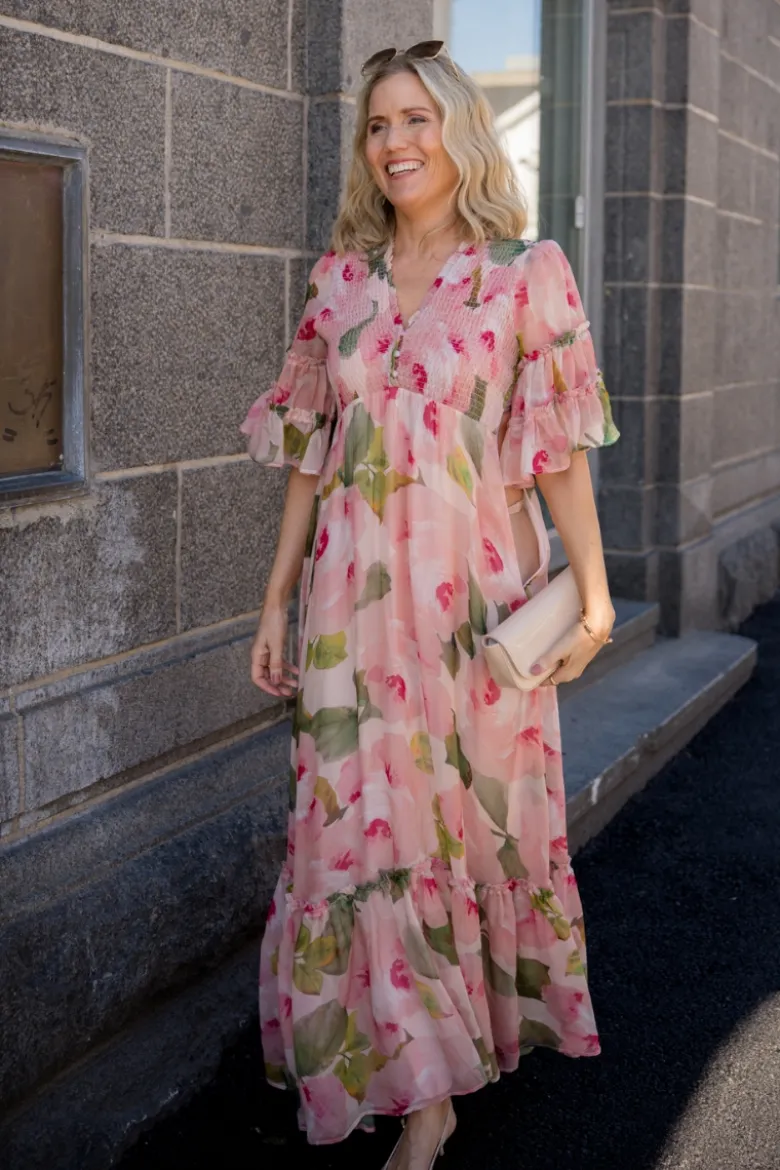 Organza Smocking Dress