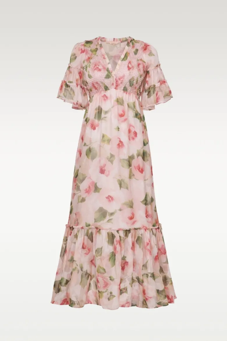 Organza Smocking Dress