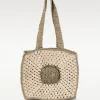 Raffia Flower bag - One Size