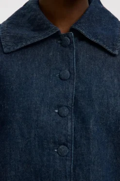 Relaxed hanny 3/4 denim jacket