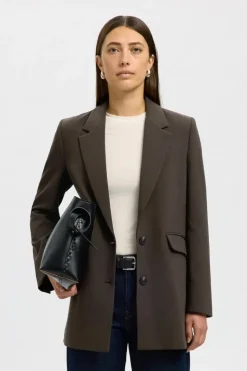 Rita ls relaxed blazer mel