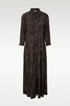 Savanna long shirt dress
