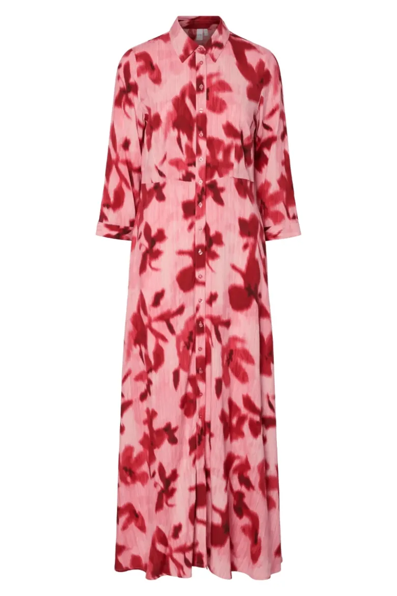 Savanna long shirt dress